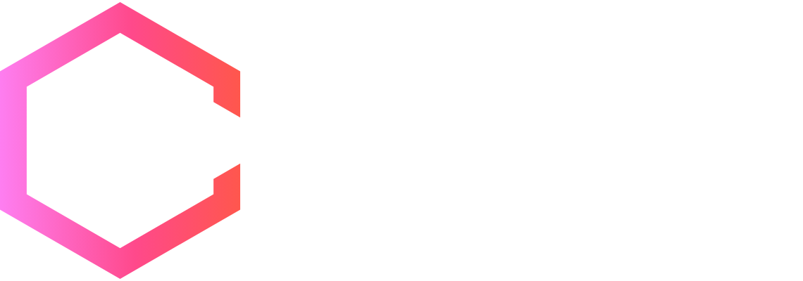 Chess Watch horizontal logo PNG, white version for dark backgrounds