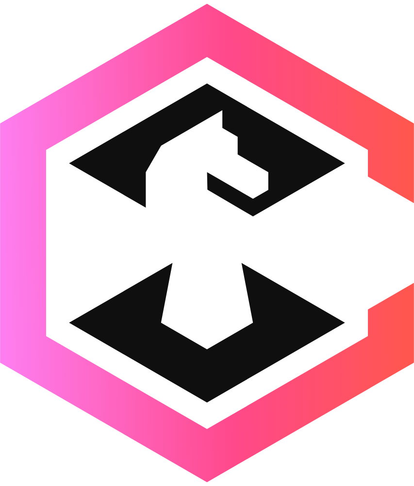 Chess Watch symbol PNG, dark version for light backgrounds